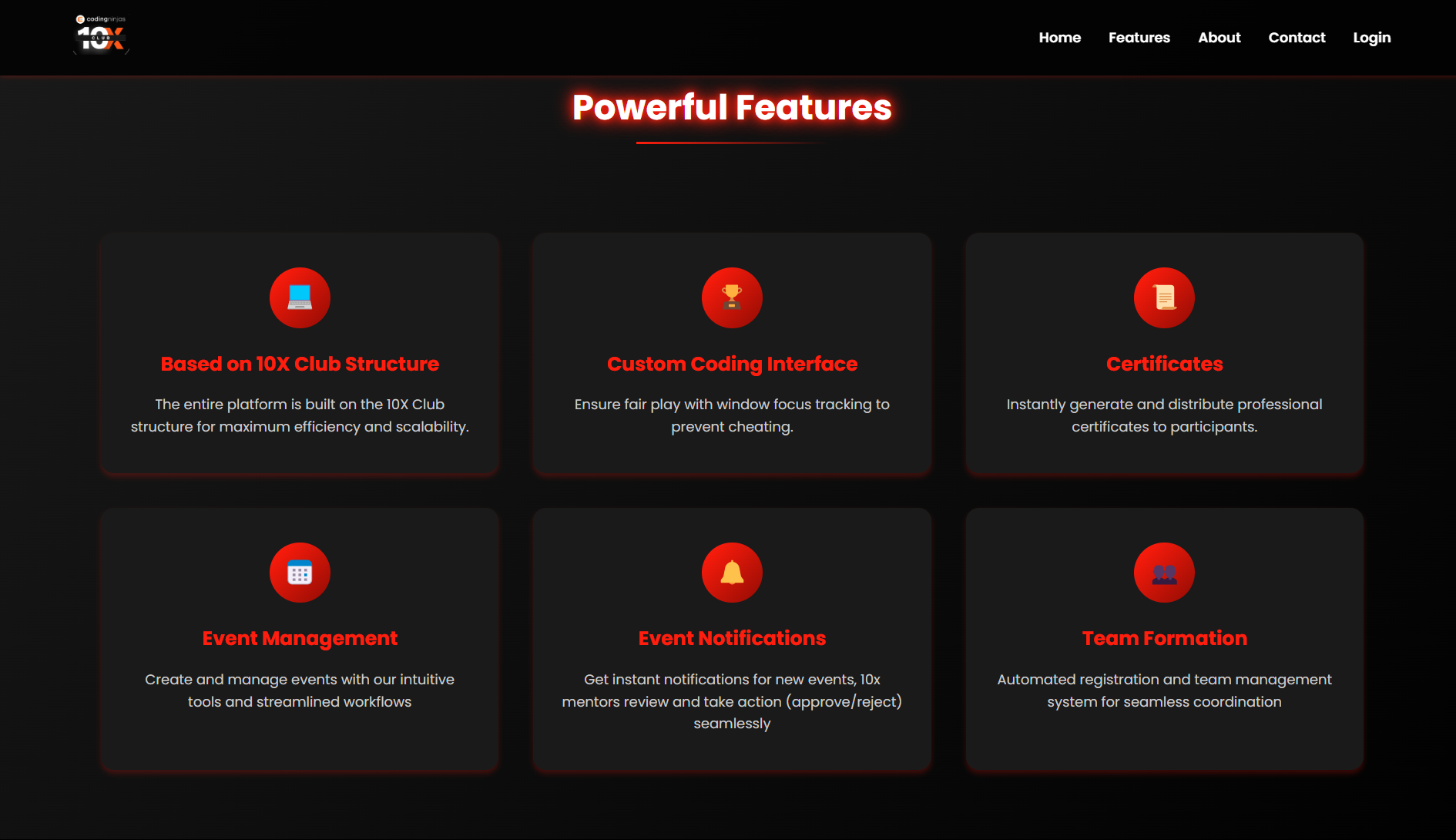 Integrated Coding Platform and Event Management System 